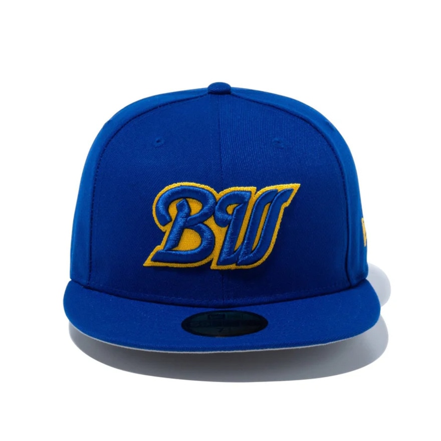 ニューエラ（NEW ERA）（メンズ、レディース）帽子 キャップ 59FIFTY NPBクラシック オリックス・ブルーウェーブ ライトロイヤル 14525175 57.7cm-59.6cm