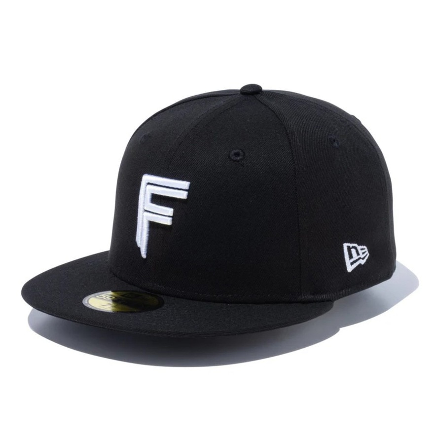 ニューエラ（NEW ERA）（メンズ、レディース）帽子 59FIFTY 北海道日本ハムファイターズ キャップ 14525180 57.7c-帽子 59.6cm 黒