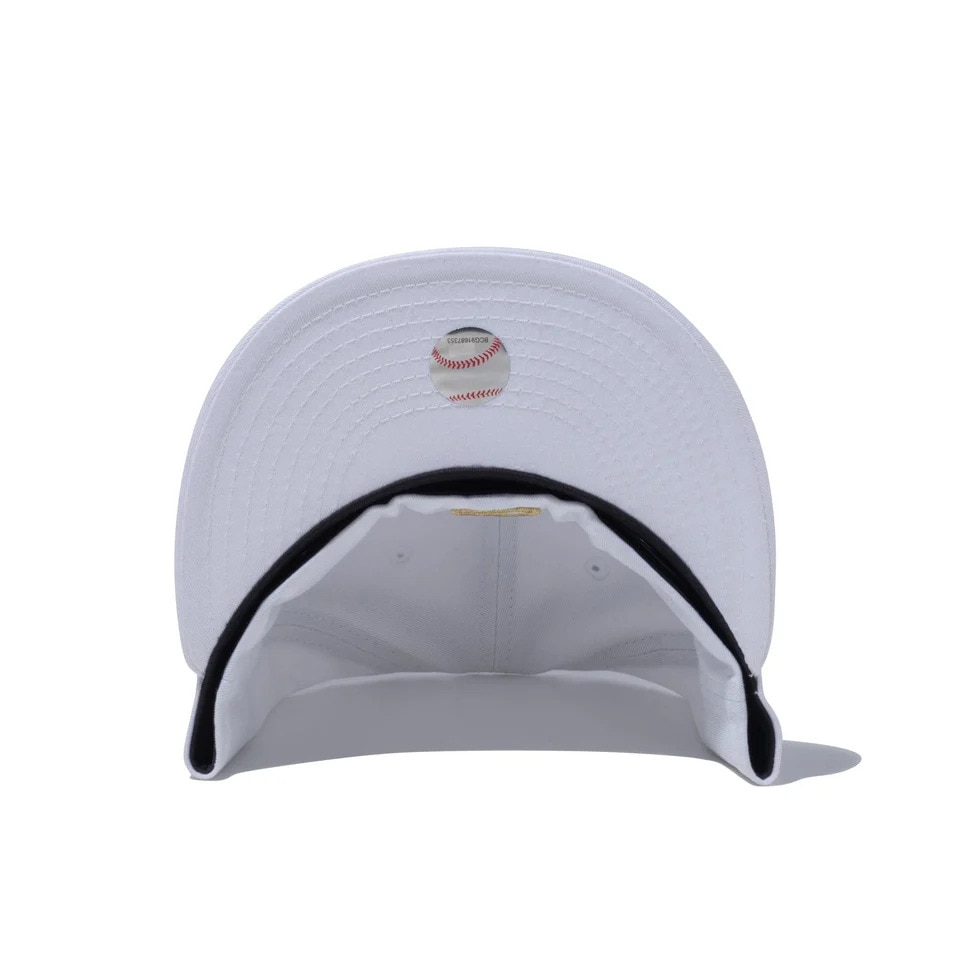 ニューエラ（NEW ERA）（メンズ、レディース）キャップ 59FIFTY ニューヨーク ヤンキース 14525197 帽子 57.7cm-59.6cm 白