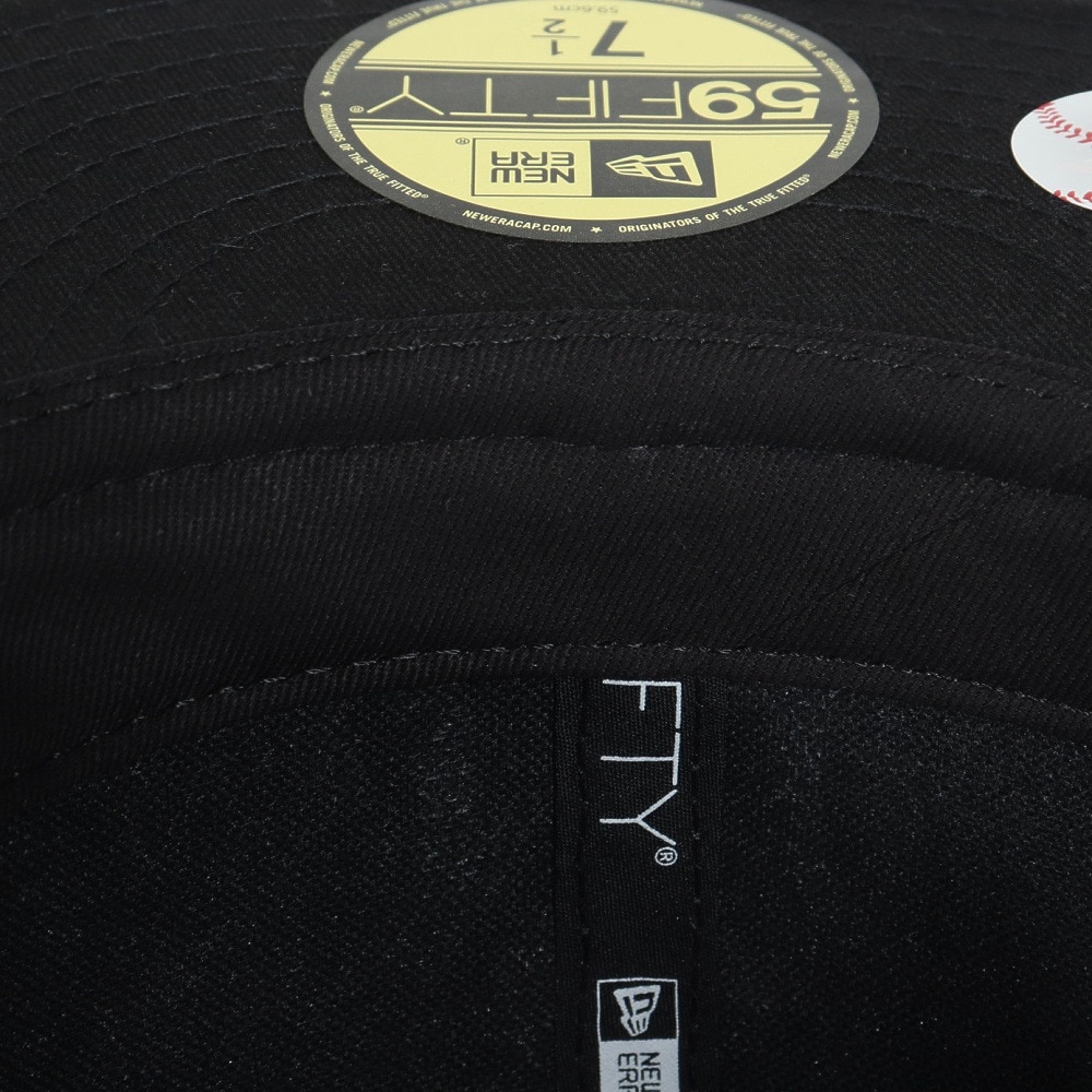 ニューエラ（NEW ERA）（メンズ、レディース）キャップ 59FIFTY ニューヨーク・ヤンキース ウォッシュドデニム×ホワイト 14525199 帽子 57.7cm-59.6cm
