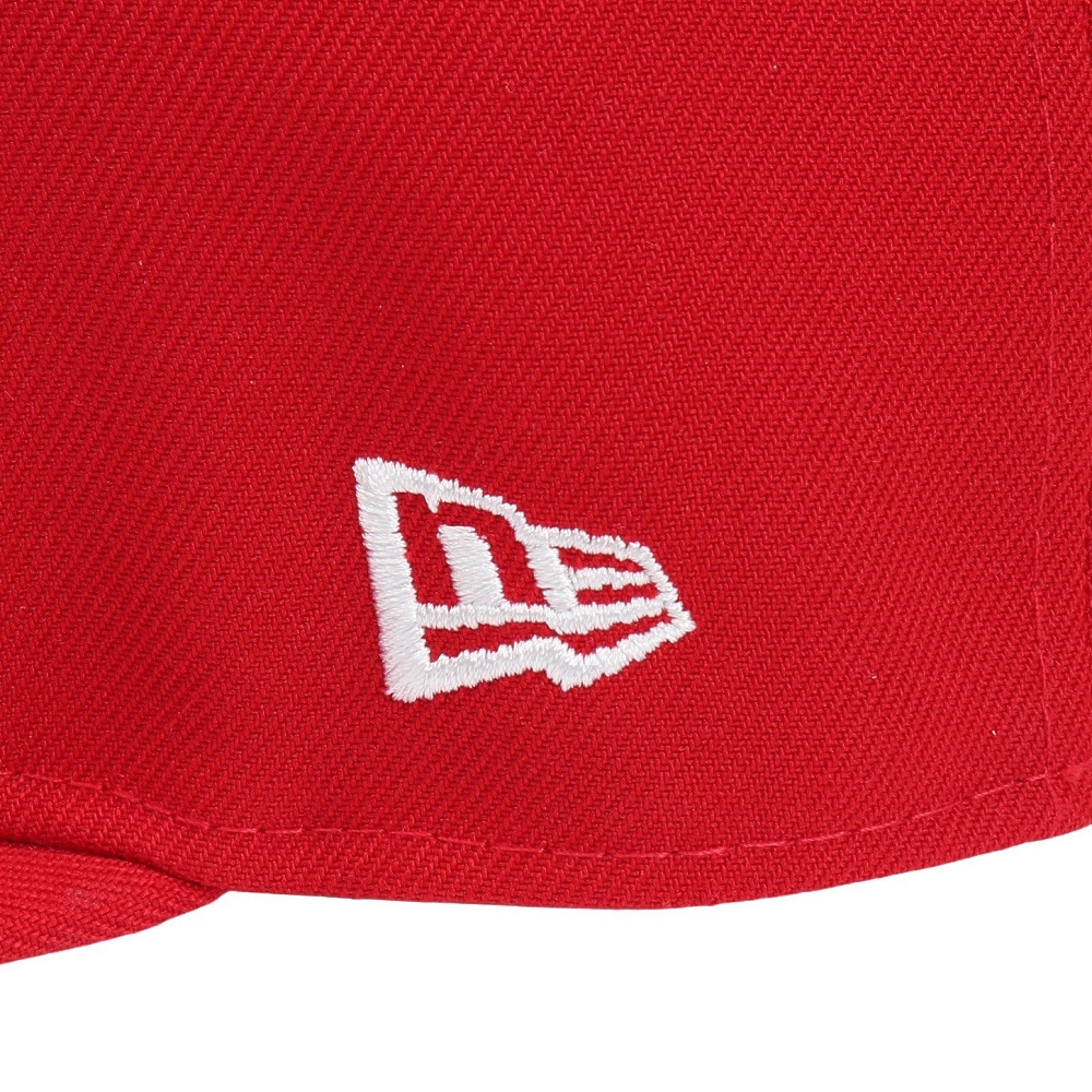 ニューエラ（NEW ERA）（メンズ、レディース）キャップ 59FIFTY ニューヨーク・ヤンキース スカーレット×ホワイト 14525200 帽子 57.7cm-59.6cm
