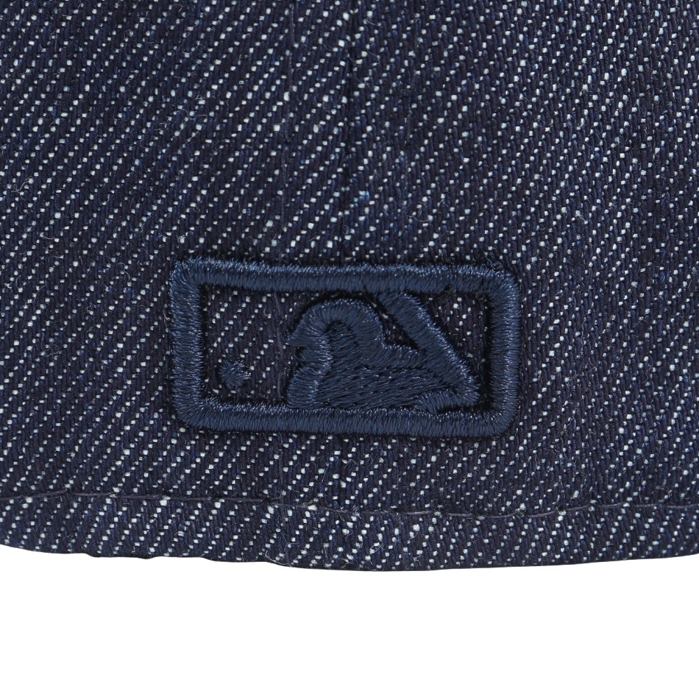 ニューエラ（NEW ERA）（メンズ、レディース）帽子 キャップ 59FIFTY ニューヨーク・ヤンキース インディゴデニム×ネイビー 14525202 57.7cm-59.6cm