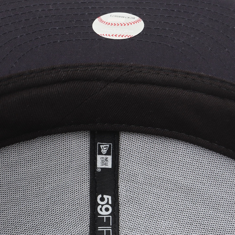 ニューエラ（NEW ERA）（メンズ、レディース）帽子 キャップ 59FIFTY ニューヨーク・ヤンキース インディゴデニム×ネイビー 14525202 57.7cm-59.6cm