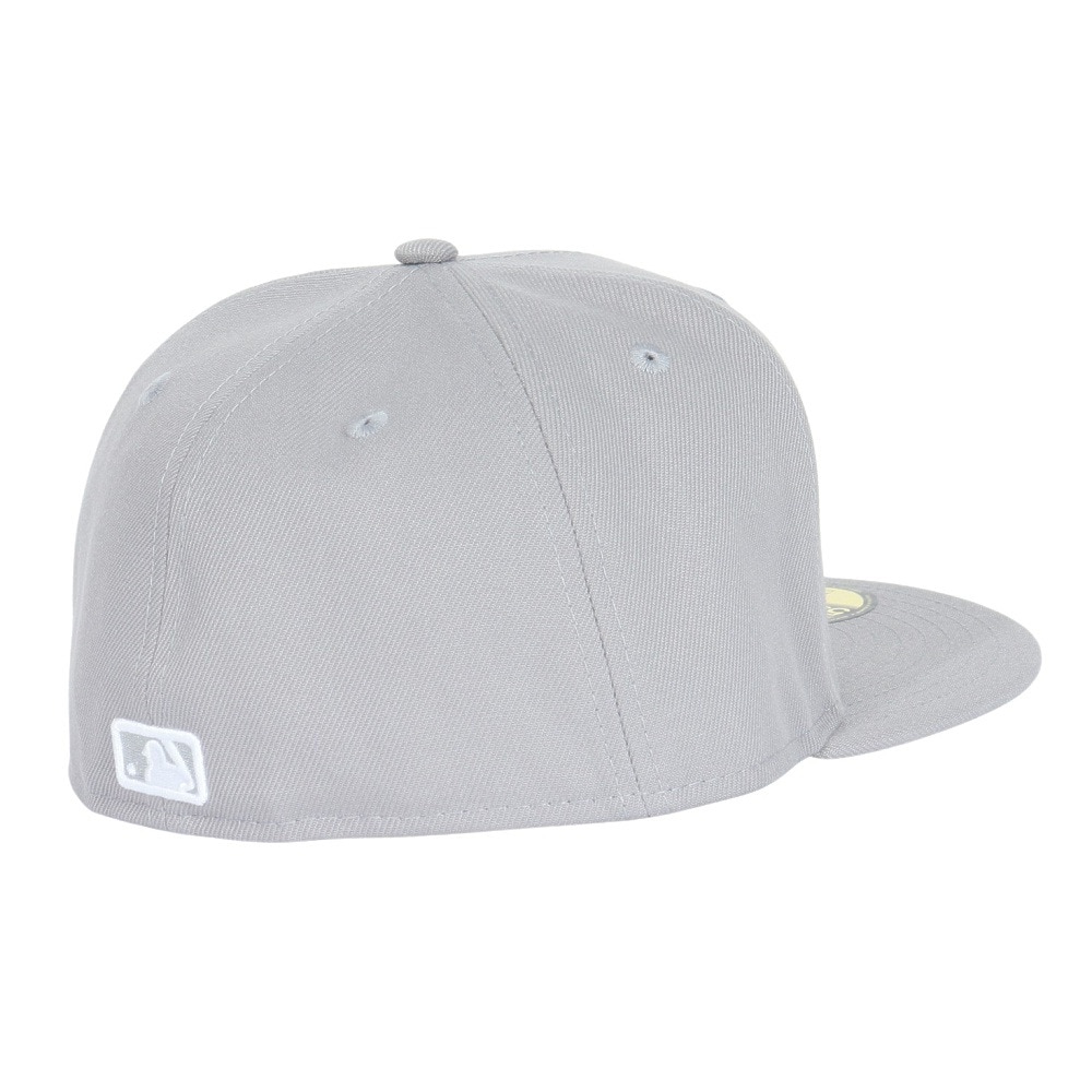ニューエラ（NEW ERA）（メンズ、レディース）キャップ 59FIFTY ニューヨーク ヤンキース 14525203 帽子 57.7cm-59.6cm グレー