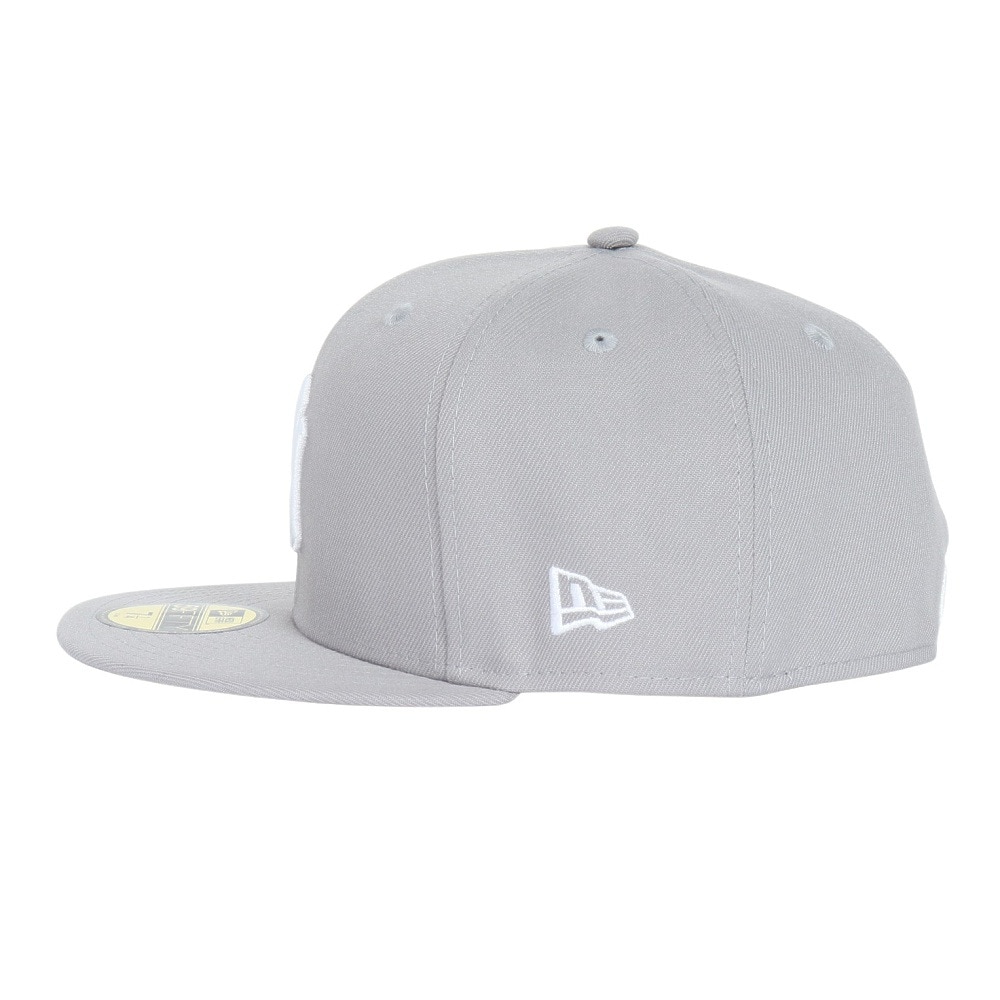 ニューエラ（NEW ERA）（メンズ、レディース）キャップ 59FIFTY ニューヨーク ヤンキース 14525203 帽子 57.7cm-59.6cm グレー