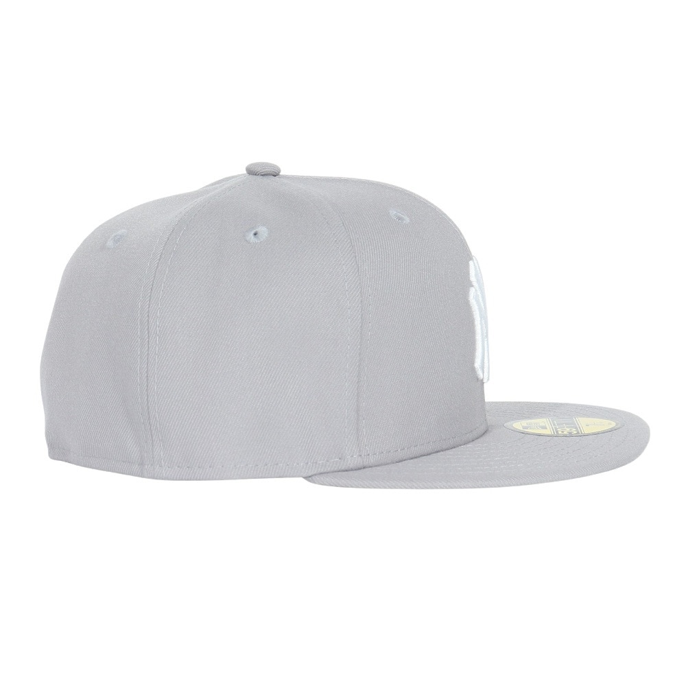 ニューエラ（NEW ERA）（メンズ、レディース）キャップ 59FIFTY ニューヨーク ヤンキース 14525203 帽子 57.7cm-59.6cm グレー