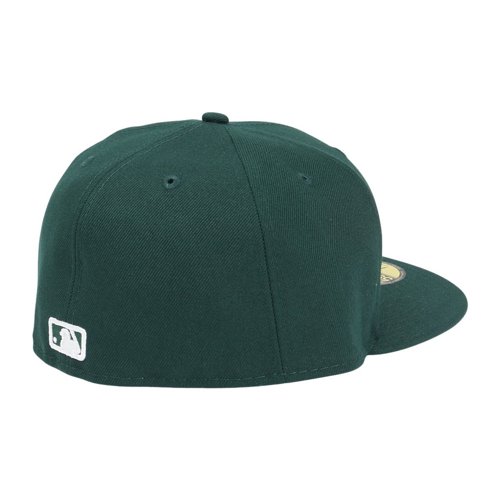 ニューエラ（NEW ERA）（メンズ、レディース）キャップ 59FIFTY ニューヨーク・ヤンキース ダークグリーン×ホワイト 14525204 帽子 57.7cm-59.6cm