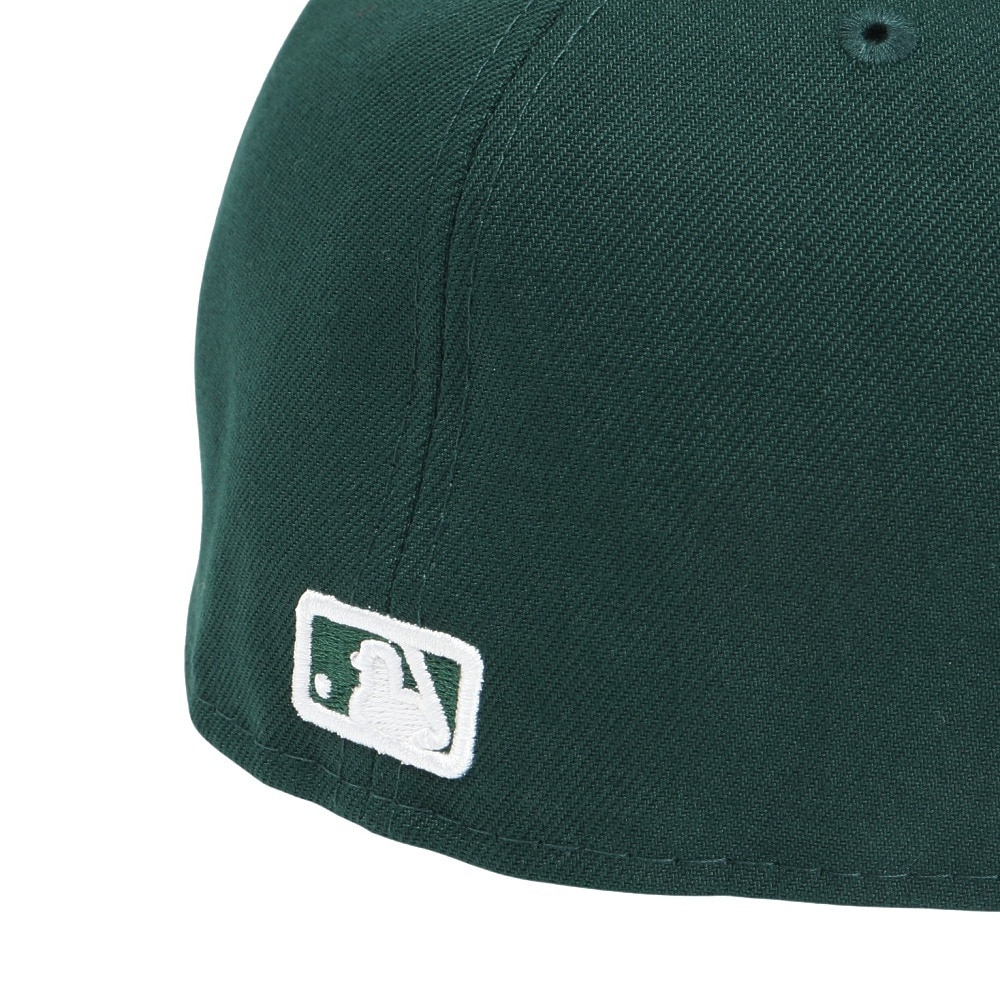 ニューエラ（NEW ERA）（メンズ、レディース）キャップ 59FIFTY ニューヨーク・ヤンキース ダークグリーン×ホワイト 14525204 帽子 57.7cm-59.6cm