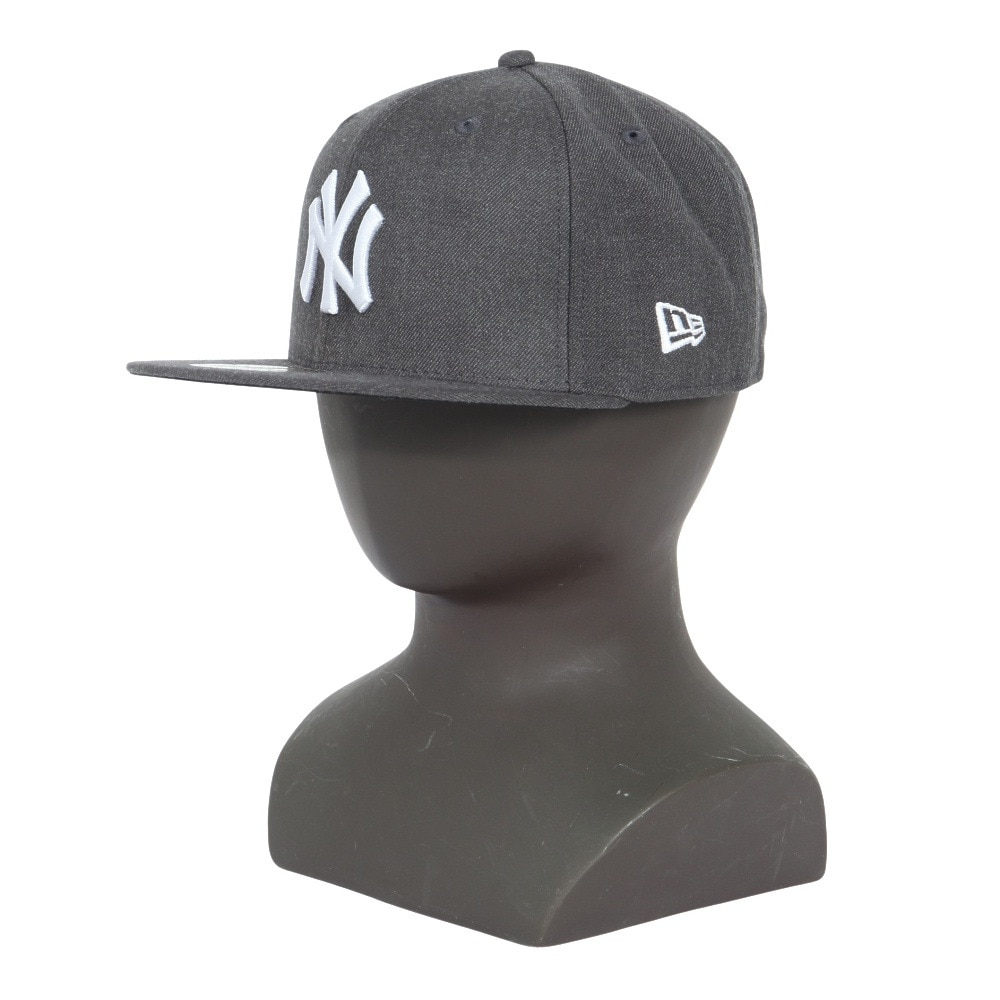 ニューエラ（NEW ERA）（メンズ、レディース）キャップ 59FIFTY ニューヨーク ヤンキース 14525205 帽子 57.7cm-59.6cm グレー