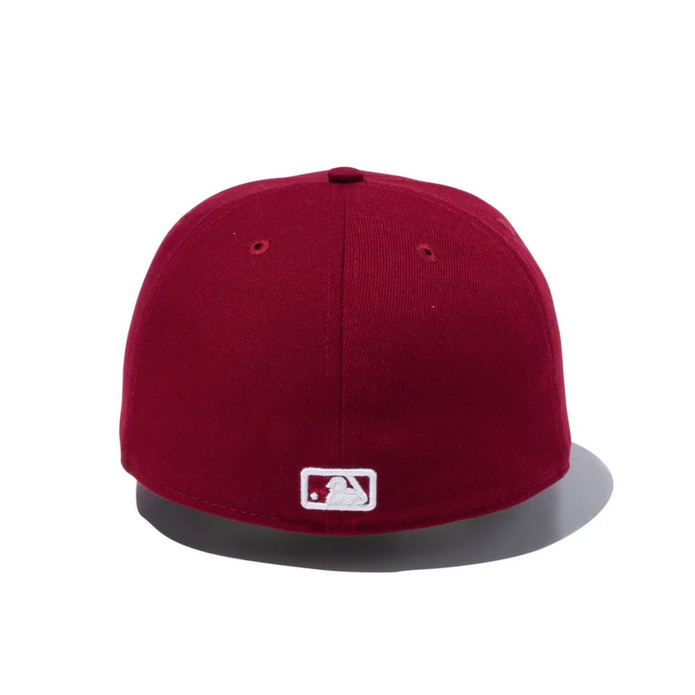 ニューエラ（NEW ERA）（メンズ、レディース）キャップ 59FIFTY ニューヨーク・ヤンキース カーディナル×ホワイト 14525206 帽子 57.7cm-59.6cm