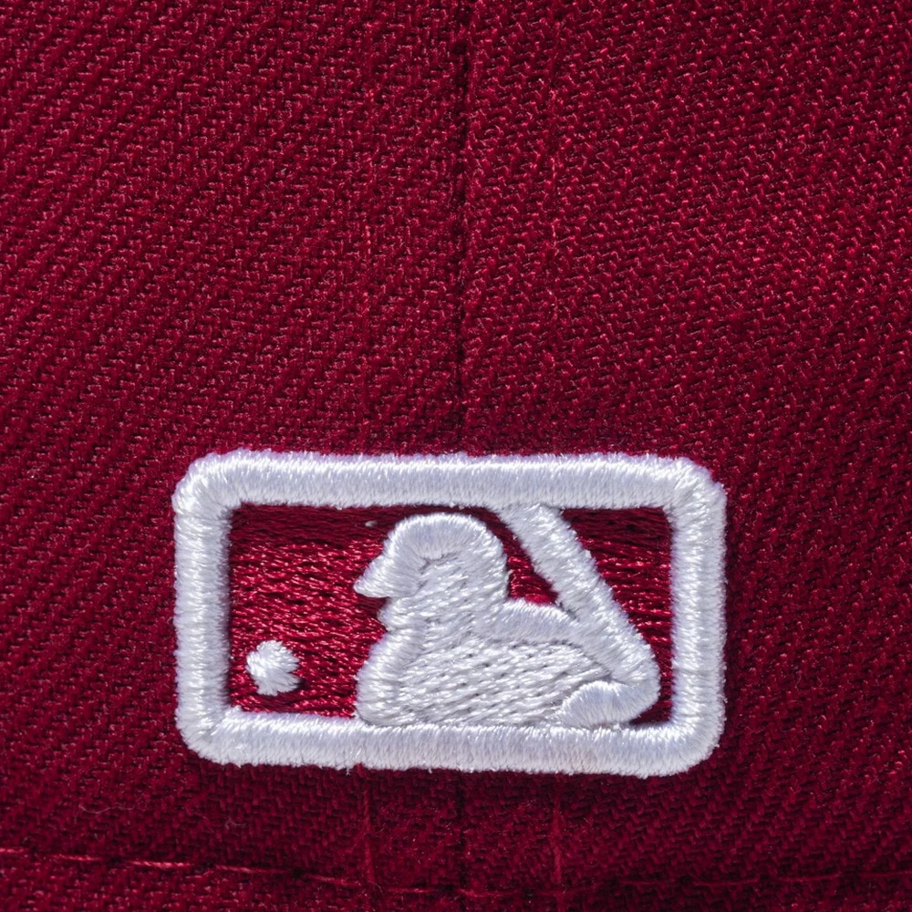 ニューエラ（NEW ERA）（メンズ、レディース）キャップ 59FIFTY ニューヨーク・ヤンキース カーディナル×ホワイト 14525206 帽子 57.7cm-59.6cm
