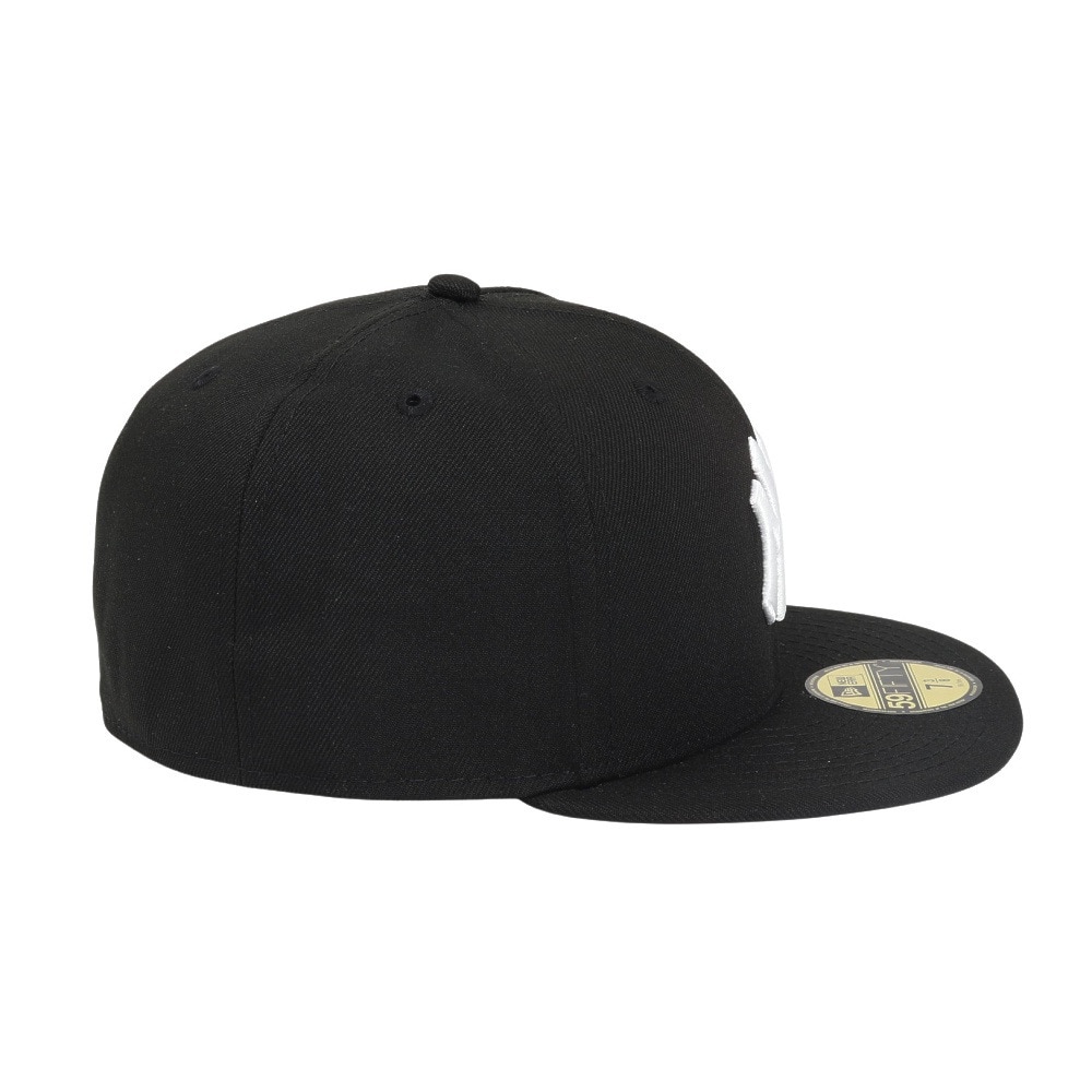 ニューエラ（NEW ERA）（メンズ、レディース）キャップ 59FIFTY ニューヨーク ヤンキース 14525208 帽子 57.7cm-59.6cm 黒
