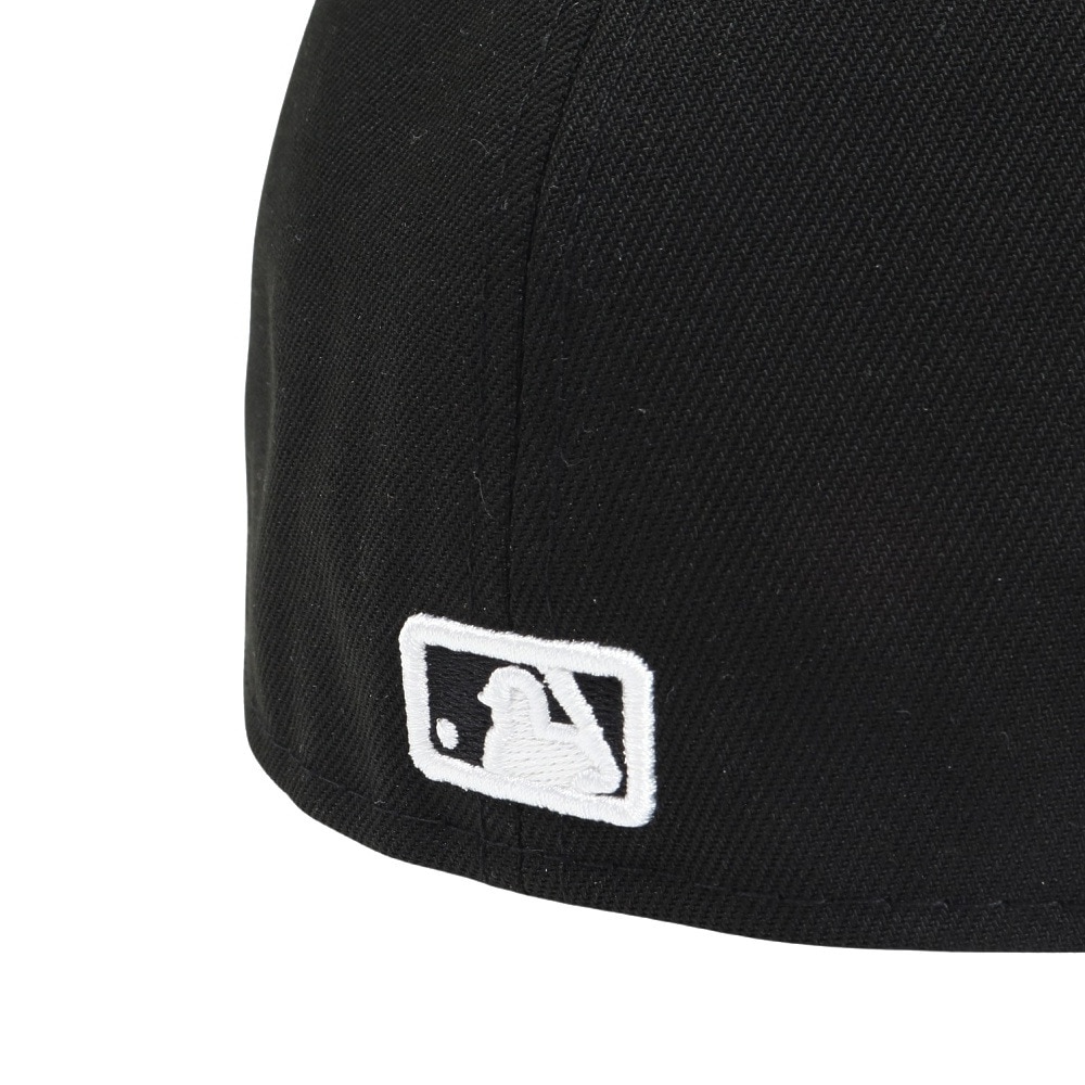 ニューエラ（NEW ERA）（メンズ、レディース）キャップ 59FIFTY ニューヨーク ヤンキース 14525208 帽子 57.7cm-59.6cm 黒
