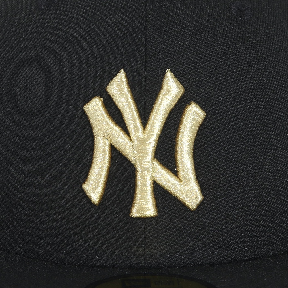 ニューエラ（NEW ERA）（メンズ、レディース）キャップ 59FIFTY ニューヨーク ヤンキース 14525210 帽子 57.7cm-59.6cm 黒