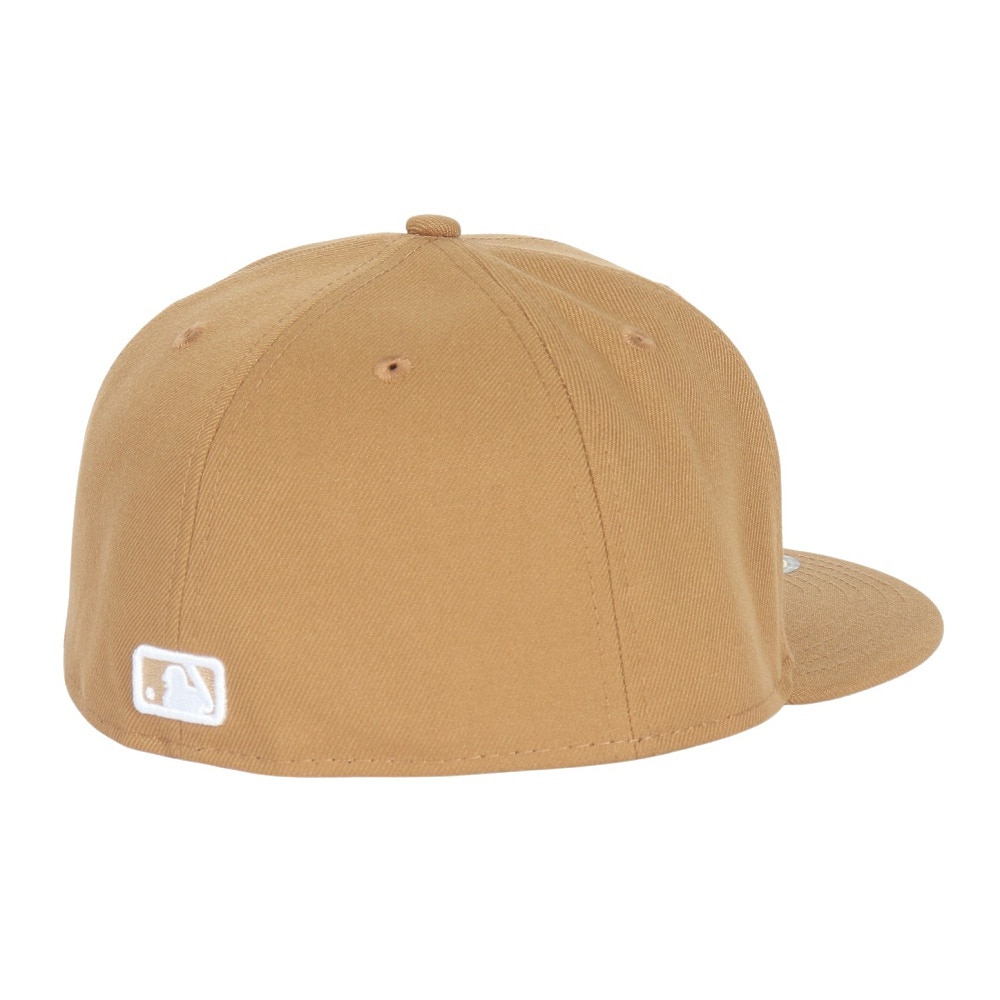ニューエラ（NEW ERA）（メンズ、レディース）キャップ 59FIFTY ロサンゼルス ドジャース 14525216 帽子 57.7cm-59.6cm ベージュ