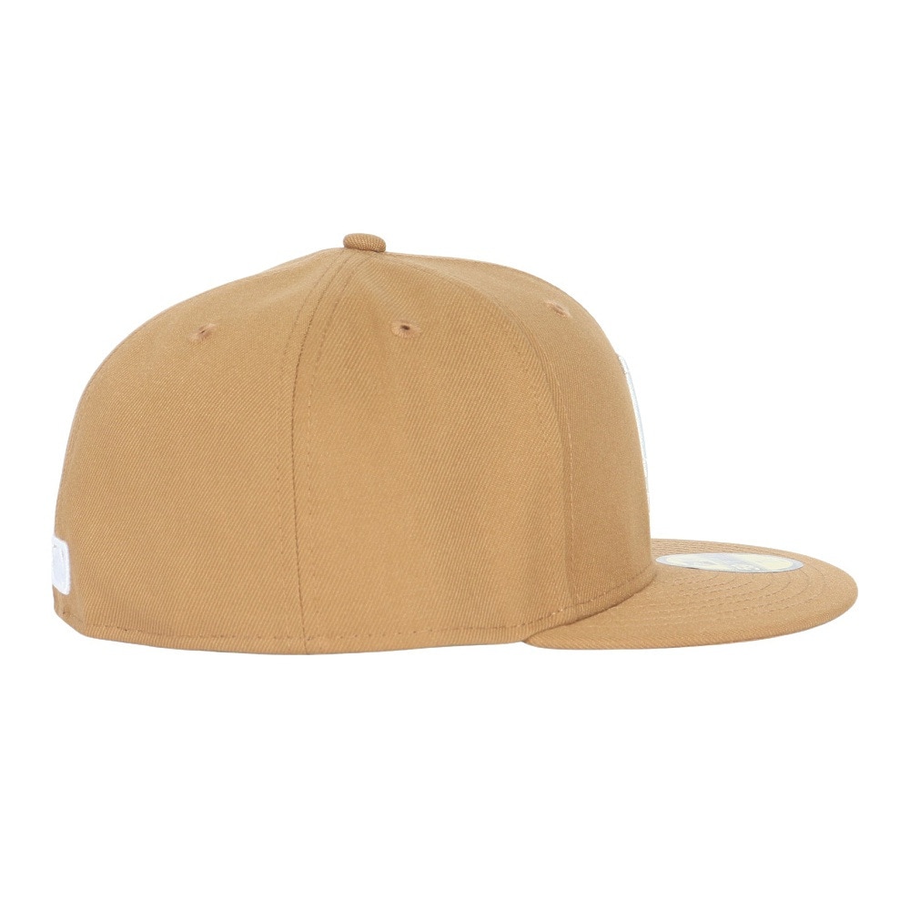ニューエラ（NEW ERA）（メンズ、レディース）キャップ 59FIFTY ロサンゼルス ドジャース 14525216 帽子 57.7cm-59.6cm ベージュ
