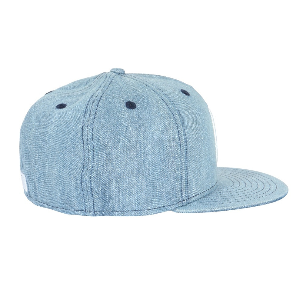 ニューエラ（NEW ERA）（メンズ、レディース）キャップ 59FIFTY ロサンゼルス ドジャース 14525217 帽子 57.7cm-59.6cm デニム 青