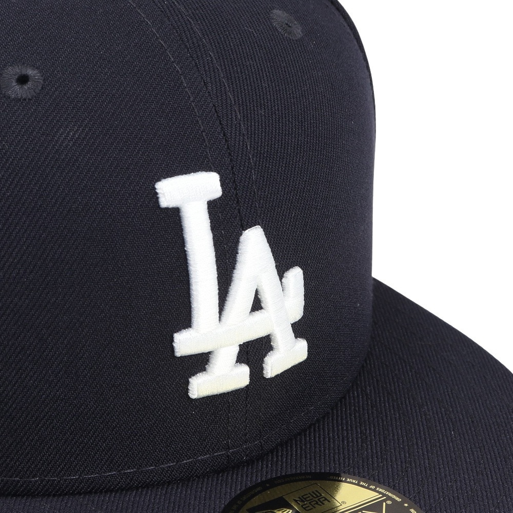 ニューエラ（NEW ERA）（メンズ、レディース）キャップ 59FIFTY ロサンゼルス ドジャース 14525218 帽子 57.7cm-59.6cm 紺