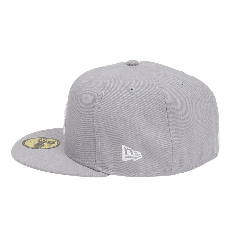 ニューエラ（NEW ERA）（メンズ、レディース）キャップ 59FIFTY ロサンゼルス ドジャース 14525219 帽子 57.7cm-59.6cm グレー