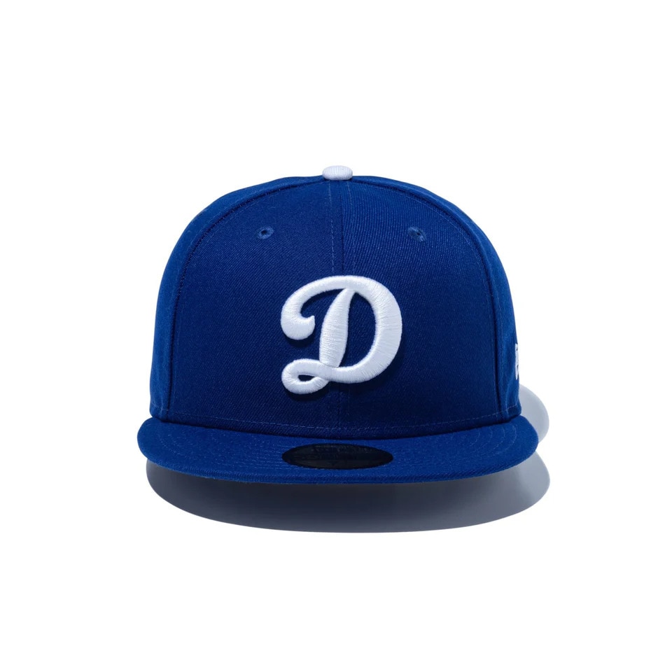 ニューエラ（NEW ERA）（メンズ、レディース）キャップ 59FIFTY ロサンゼルス ドジャース Dロゴ 14525220 帽子 57.7cm-59.6cm 青