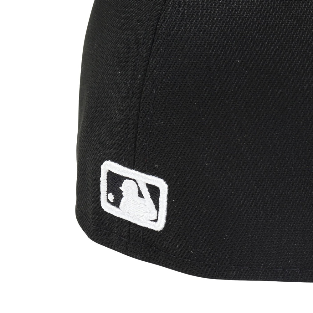 ニューエラ（NEW ERA）（メンズ、レディース）キャップ 59FIFTY ロサンゼルス ドジャース 14525221 帽子 57.7cm-59.6cm 黒