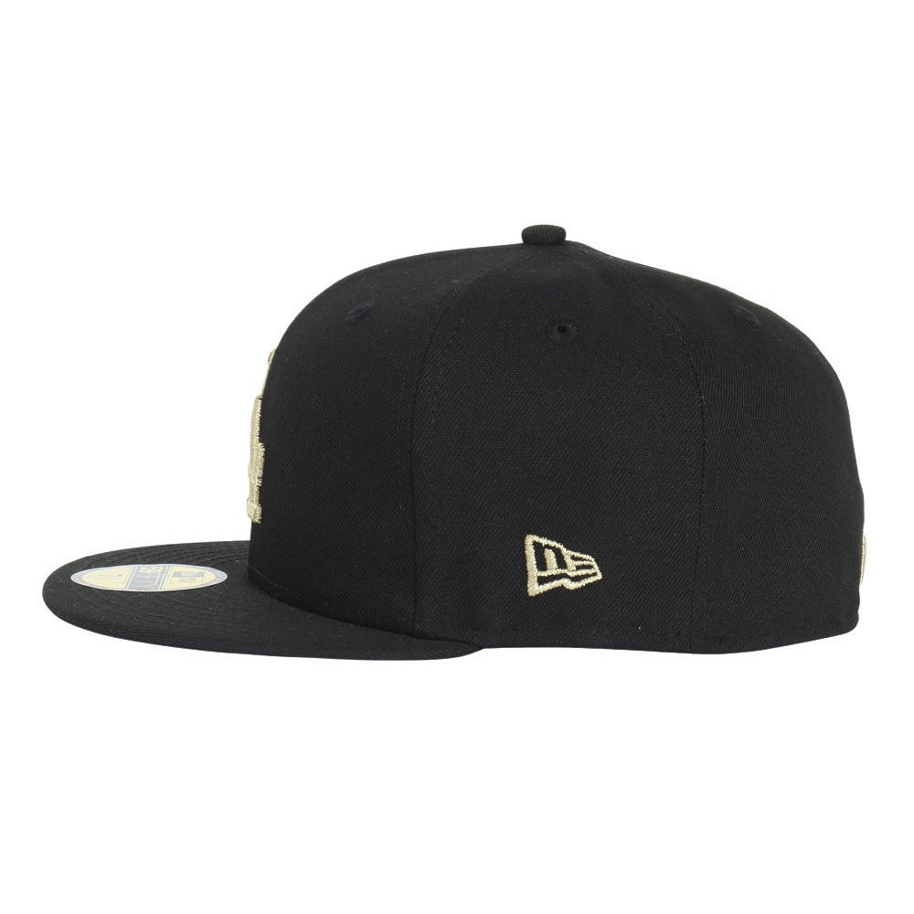ニューエラ（NEW ERA）（メンズ、レディース）キャップ 59FIFTY ロサンゼルス ドジャース 14525222 帽子 57.7cm-59.6cm 黒