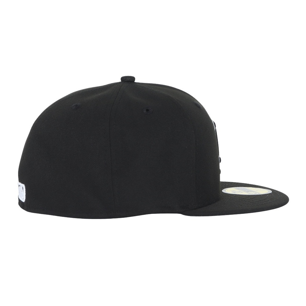 ニューエラ（NEW ERA）（メンズ、レディース）キャップ 59FIFTY ロサンゼルス ドジャース 14525223 帽子 57.7cm-59.6cm 黒