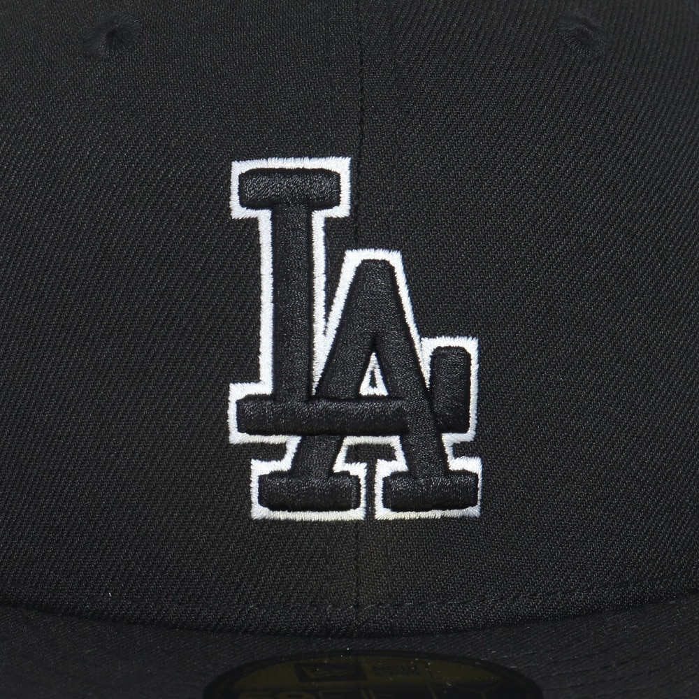 ニューエラ（NEW ERA）（メンズ、レディース）キャップ 59FIFTY ロサンゼルス ドジャース 14525223 帽子 57.7cm-59.6cm 黒