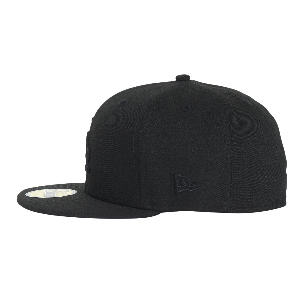 ニューエラ（NEW ERA）（メンズ、レディース）キャップ 59FIFTY ロサンゼルス ドジャース 14525224 帽子 57.7cm-59.6cm 黒