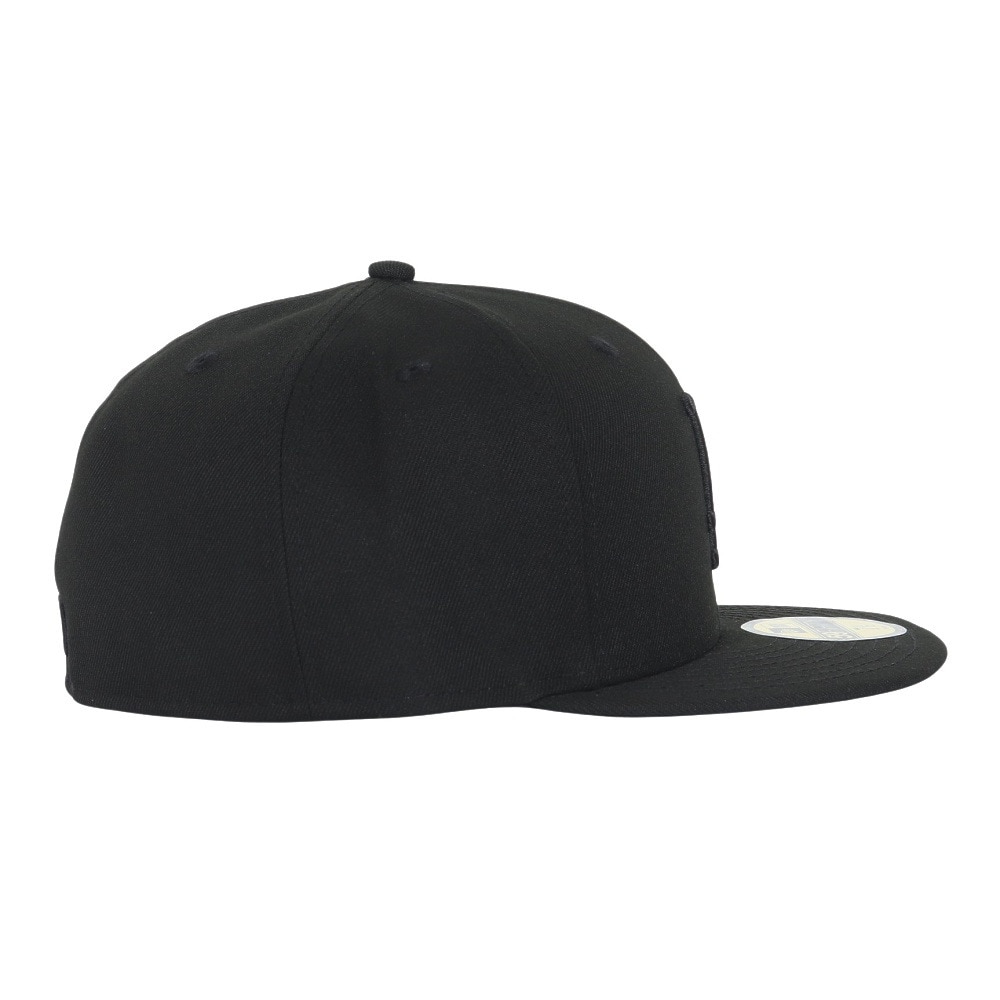 ニューエラ（NEW ERA）（メンズ、レディース）キャップ 59FIFTY ロサンゼルス ドジャース 14525224 帽子 57.7cm-59.6cm 黒