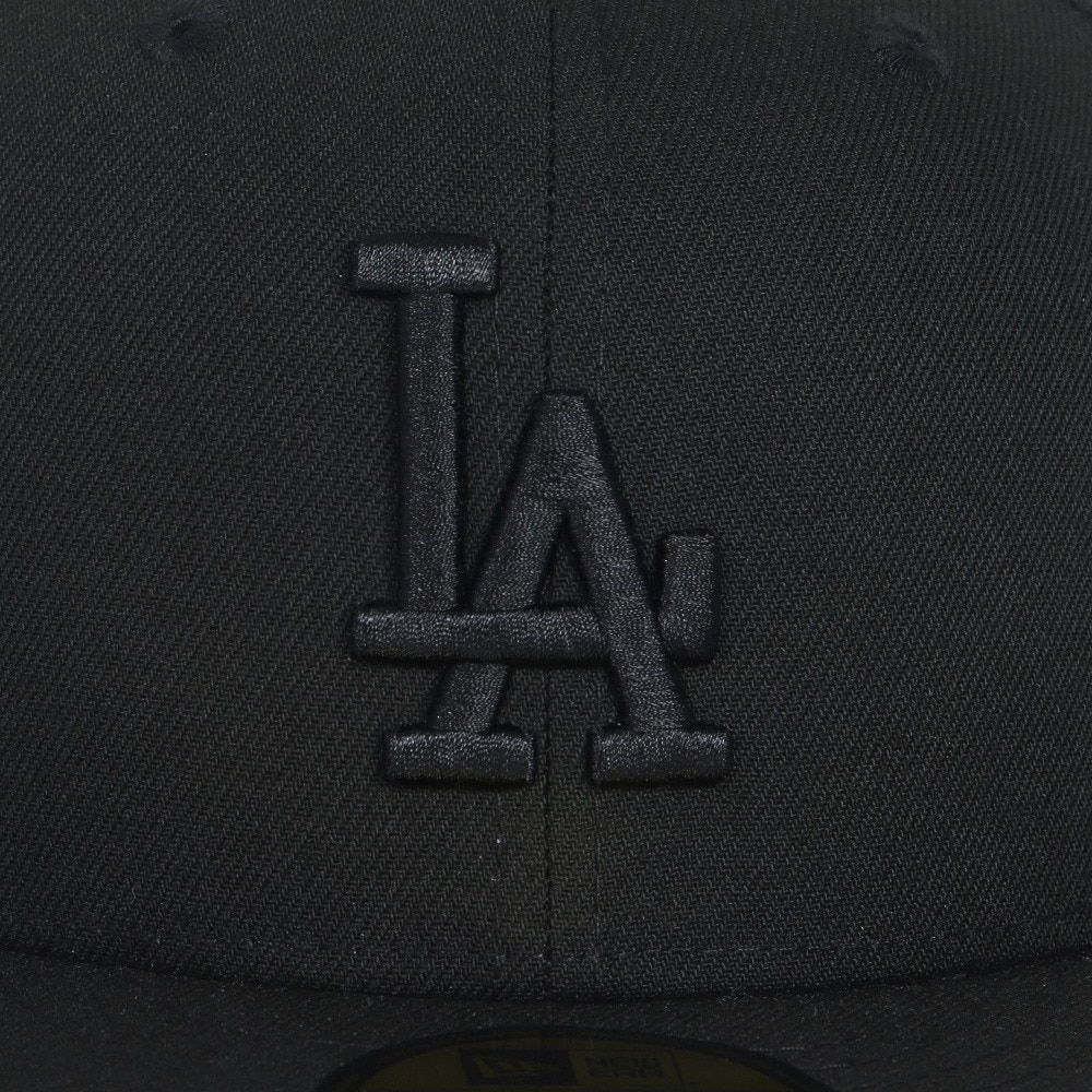 ニューエラ（NEW ERA）（メンズ、レディース）キャップ 59FIFTY ロサンゼルス ドジャース 14525224 帽子 57.7cm-59.6cm 黒
