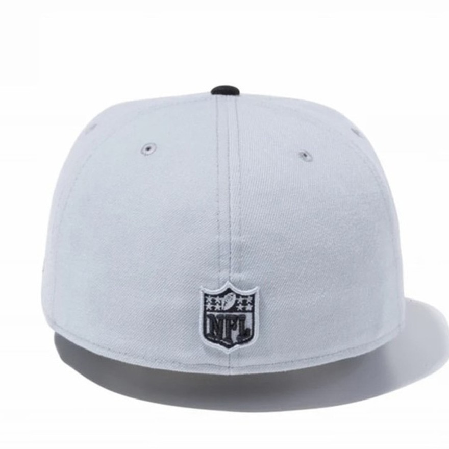 ニューエラ（NEW ERA）（メンズ）キャップ 59FIFTY ラスベガス・レイダース グレー M-Lサイズ 14525225 スポーツキャップ おしゃれ ファッション 日除け