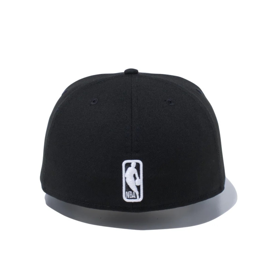 ニューエラ（NEW ERA）（メンズ、レディース）帽子 キャップ 59FIFTY ブルックリン・ネッツ ブラック×チームカラー 14525229 57.7cm-59.6cm 黒