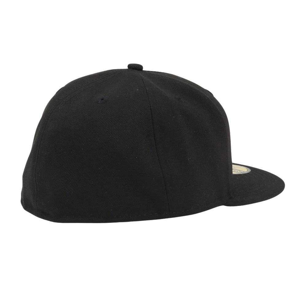 ニューエラ（NEW ERA）（メンズ、レディース）キャップ 59FIFTY ボックスロゴ ブラック×ホワイト 14525230 帽子 57.7cm-59.6cm