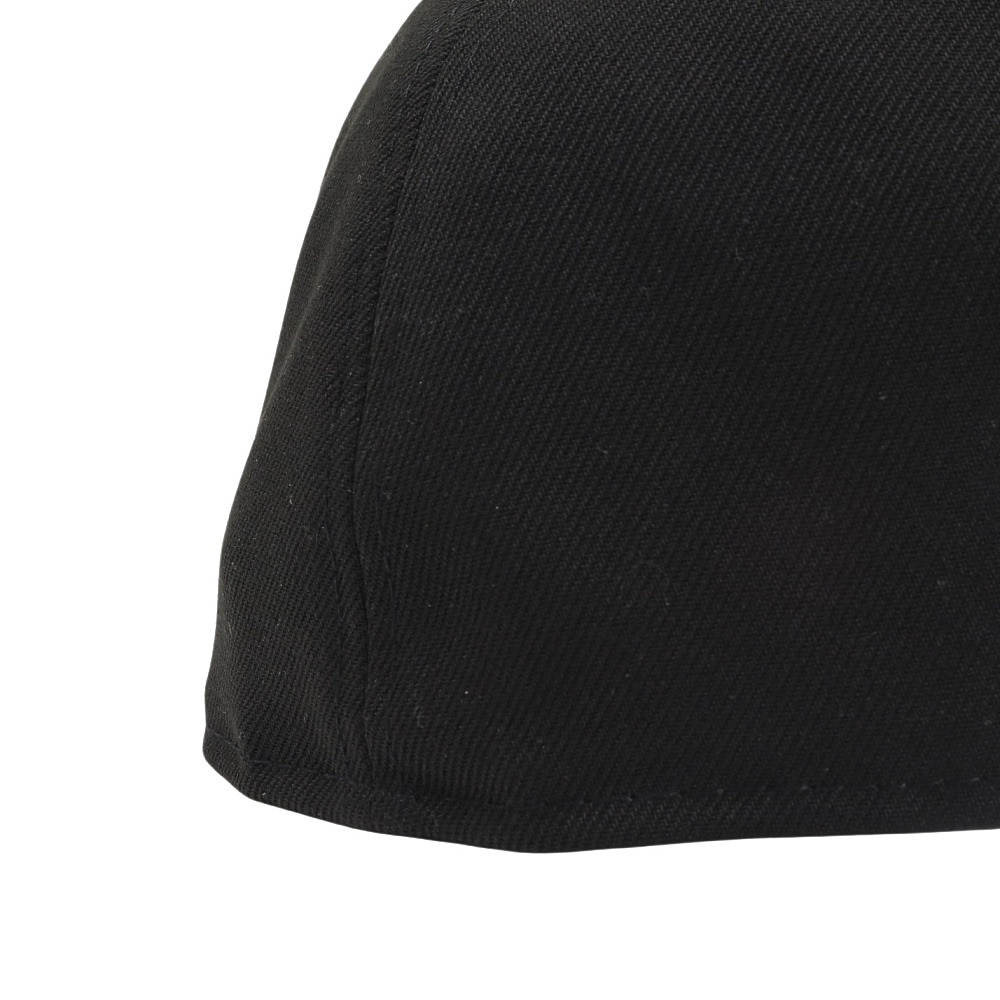 ニューエラ（NEW ERA）（メンズ、レディース）キャップ 59FIFTY ボックスロゴ ブラック×ホワイト 14525230 帽子 57.7cm-59.6cm