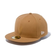 (メンズ、レディース)キャップ 59FIFTY ベーシック ウィート ホワイトフラッグ 14525231 帽子 57.7cm-59.6cm ベージュ