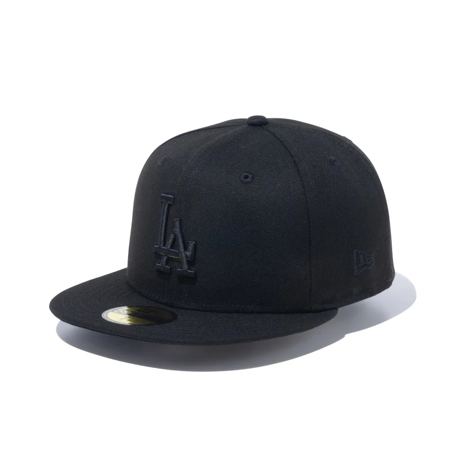 ニューエラ（NEW ERA）（メンズ、レディース）キャップ 59FIFTY ベーシック 14525235 帽子 57.7cm-59.6cm 黒