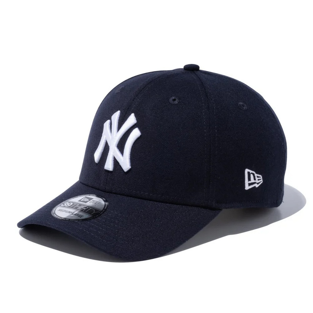 ニューエラ（NEW ERA）（メンズ、レディース）キャップ 39THIRTY ニューヨーク・ヤンキース チームカラー 14525238 帽子 57.7cm-60.6cm 紺