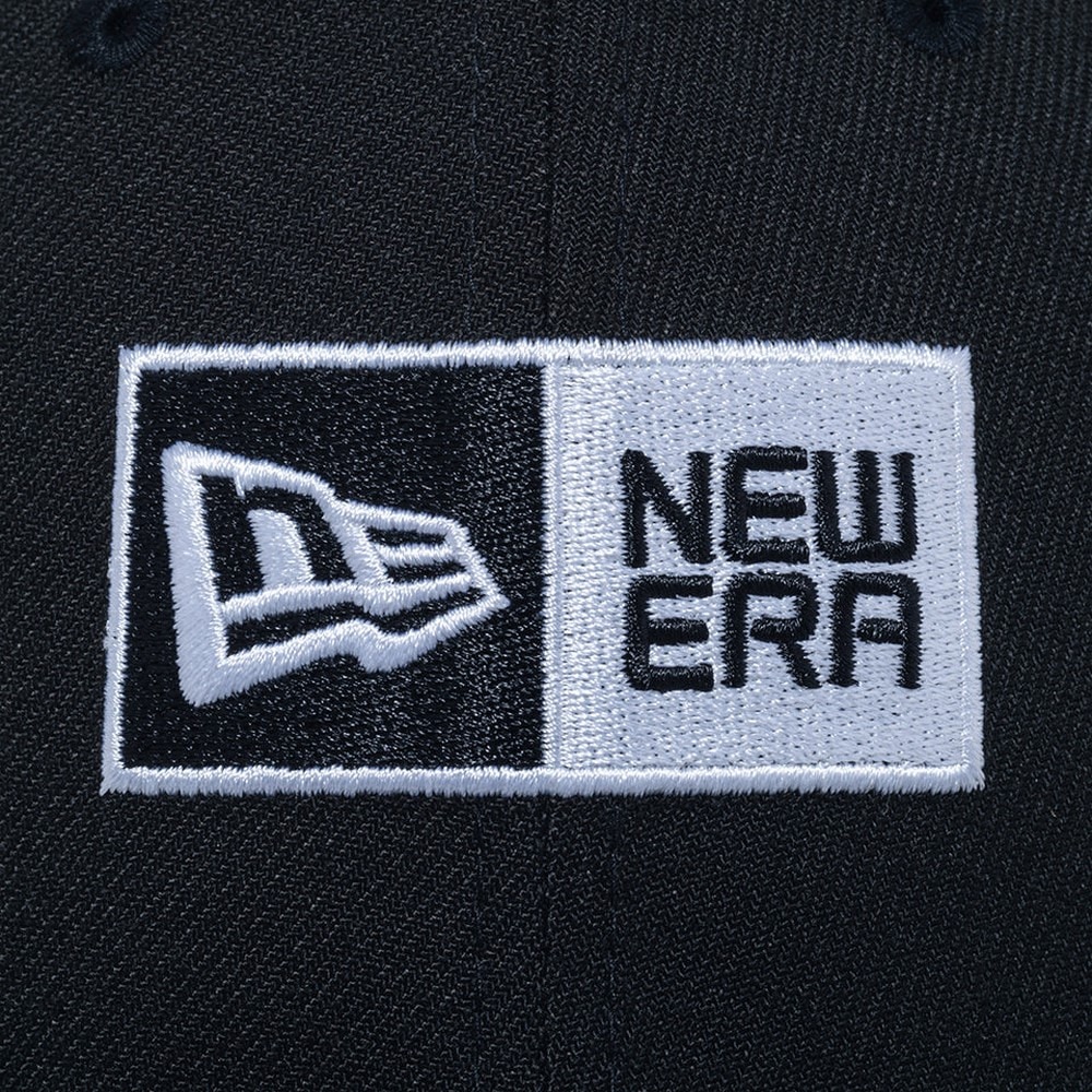 ニューエラ（NEW ERA）（メンズ、レディース）キャップ 9FORTY ストレッチスナップ ボックスロゴ 黒 56-60cm 14527238 スポーツキャップ 帽子