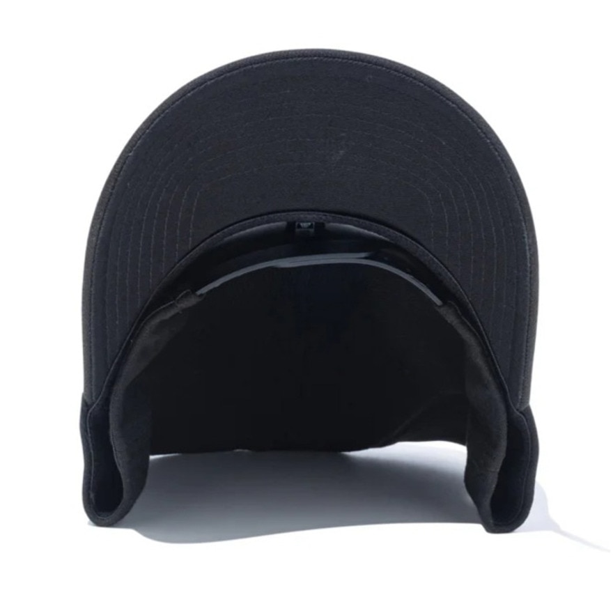 ニューエラ（NEW ERA）（メンズ、レディース）キャップ 9FORTY ストレッチスナップ ベーシック ブラック×ホワイト 56.8-60.6cm 114527239 シンプル 無地