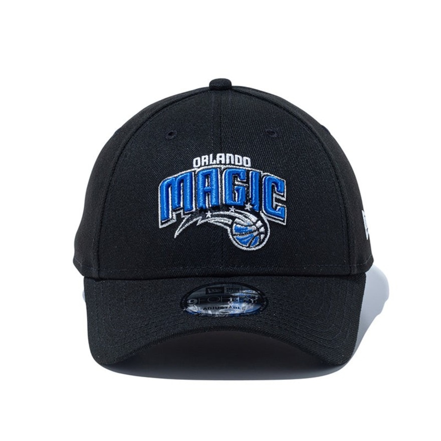ニューエラ（NEW ERA）（メンズ）キャップ 9FORTY オーランド・マジック チームカラー 黒 56-60cm 14527250 NBA 帽子 スポーツキャップ
