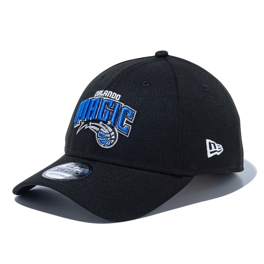 ニューエラ（NEW ERA）（メンズ）キャップ 9FORTY オーランド・マジック チームカラー 黒 56-60cm 14527250 NBA 帽子 スポーツキャップ