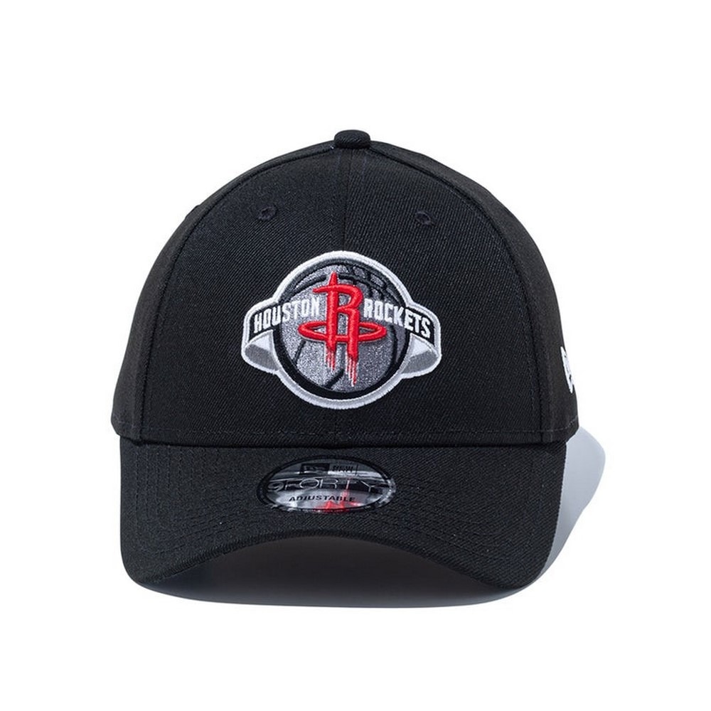 ニューエラ（NEW ERA）（メンズ、レディース）キャップ 940 NBA ヒューストン・ロケッツ チームカラー 黒 14527261 サイズ調整可 日除け対策 ロゴ 刺繍
