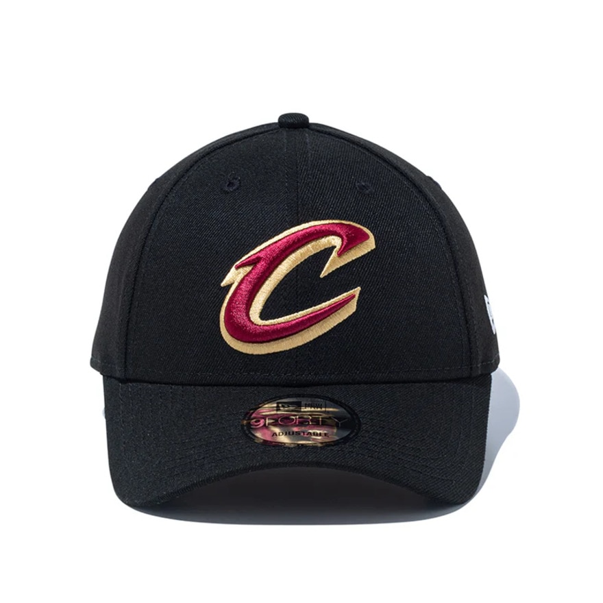 ニューエラ（NEW ERA）（メンズ、レディース）帽子 キャップ 9FORTY クリーブランド・キャバリアーズ チームカラー 黒 14527266 運動 スポーツ サイズ調整