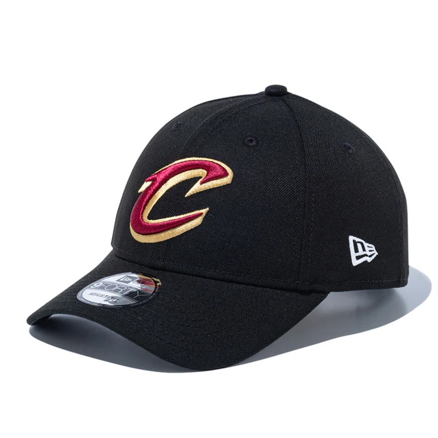 ニューエラ（NEW ERA）（メンズ、レディース）帽子 キャップ 9FORTY クリーブランド・キャバリアーズ チームカラー 黒 14527266 運動 スポーツ サイズ調整