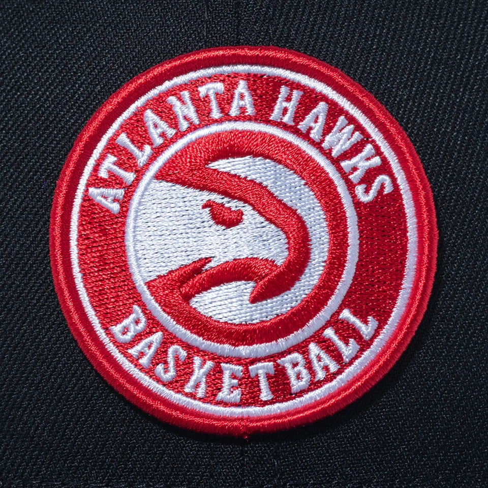 ニューエラ（NEW ERA）（メンズ、レディース）帽子 キャップ 9FORTY アトランタ・ホークス チームカラー 黒 14527271 運動 スポーツ サイズ調整 おしゃれ