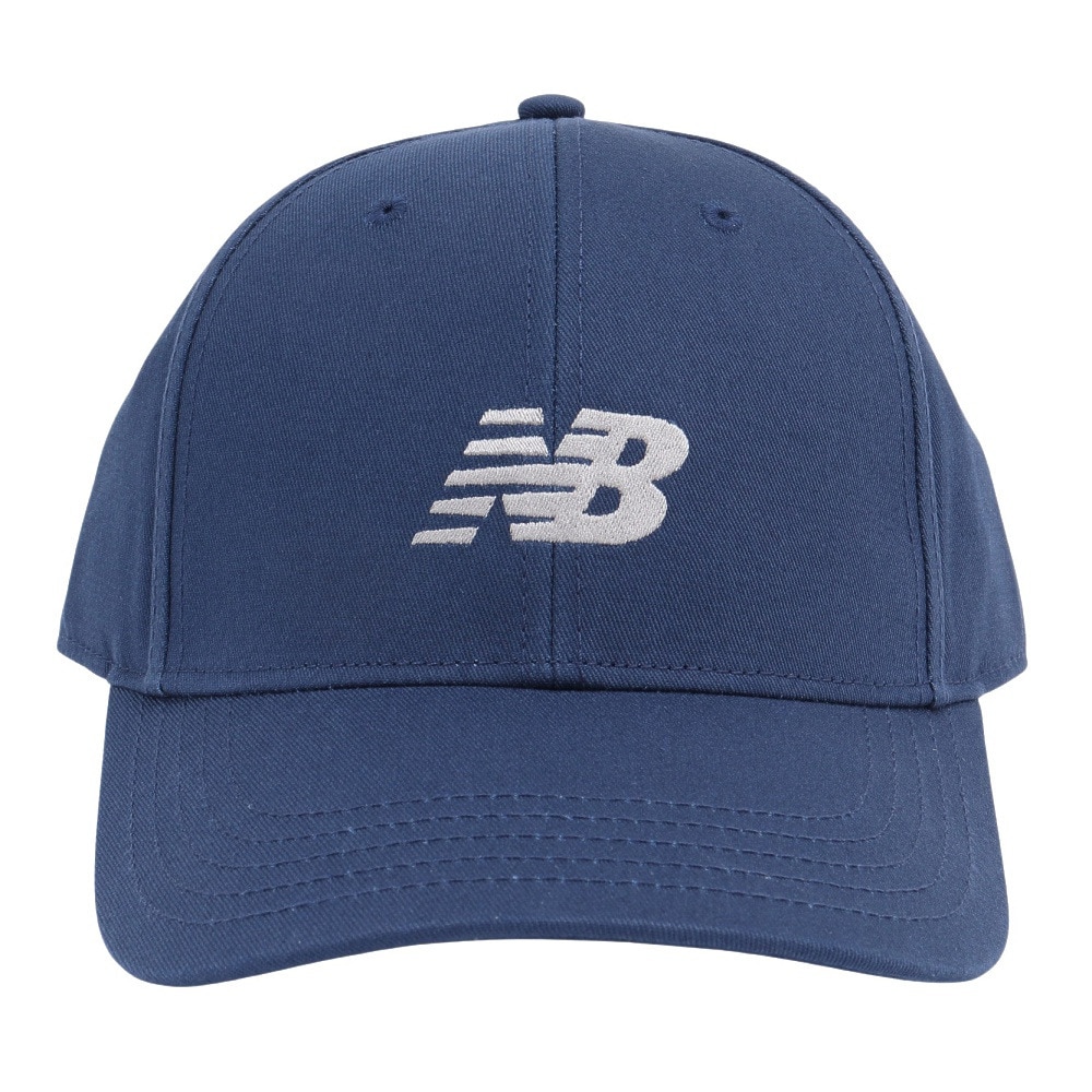ニューバランス（new balance）（メンズ）帽子 6パネルスタックド ロゴキャップ スナップバック 紺 LAH41013NNY ファッション おしゃれ スト系 カジュアル