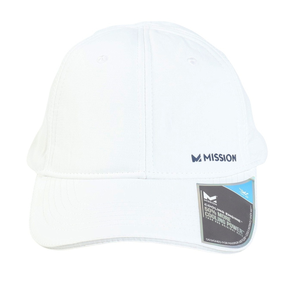 ミッション（MISSION）（メンズ、レディース）キャップ クーリングパフォーマンスハット ホワイト 106000MIS