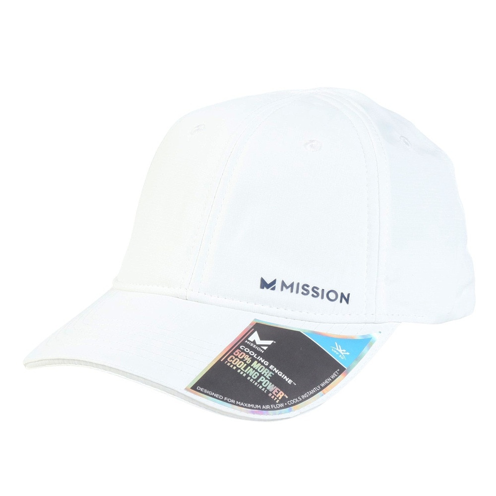 ミッション（MISSION）（メンズ、レディース）キャップ クーリングパフォーマンスハット ホワイト 106000MIS