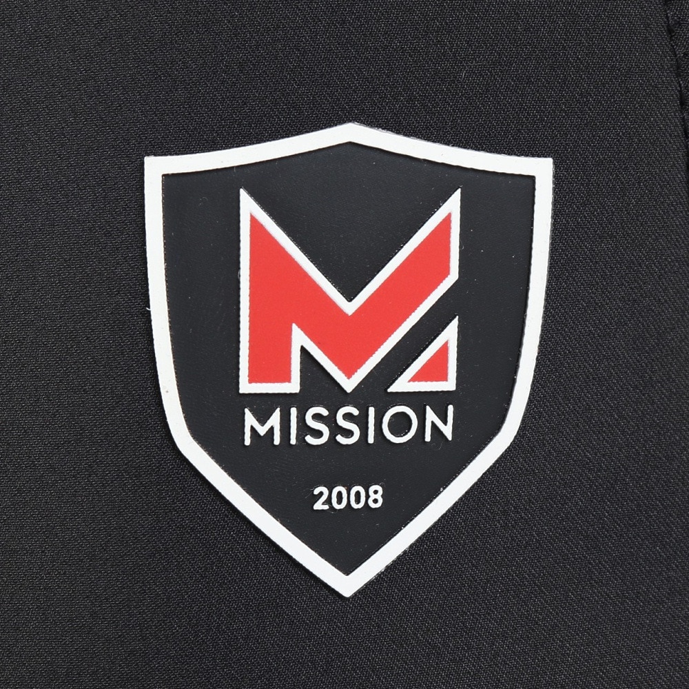 ミッション（MISSION）（メンズ、レディース）キャップ クーリング・フレックス・バーシティ・ハット 黒 111277MIS 冷却 通気性 UPF50 紫外線対策  洗濯可 